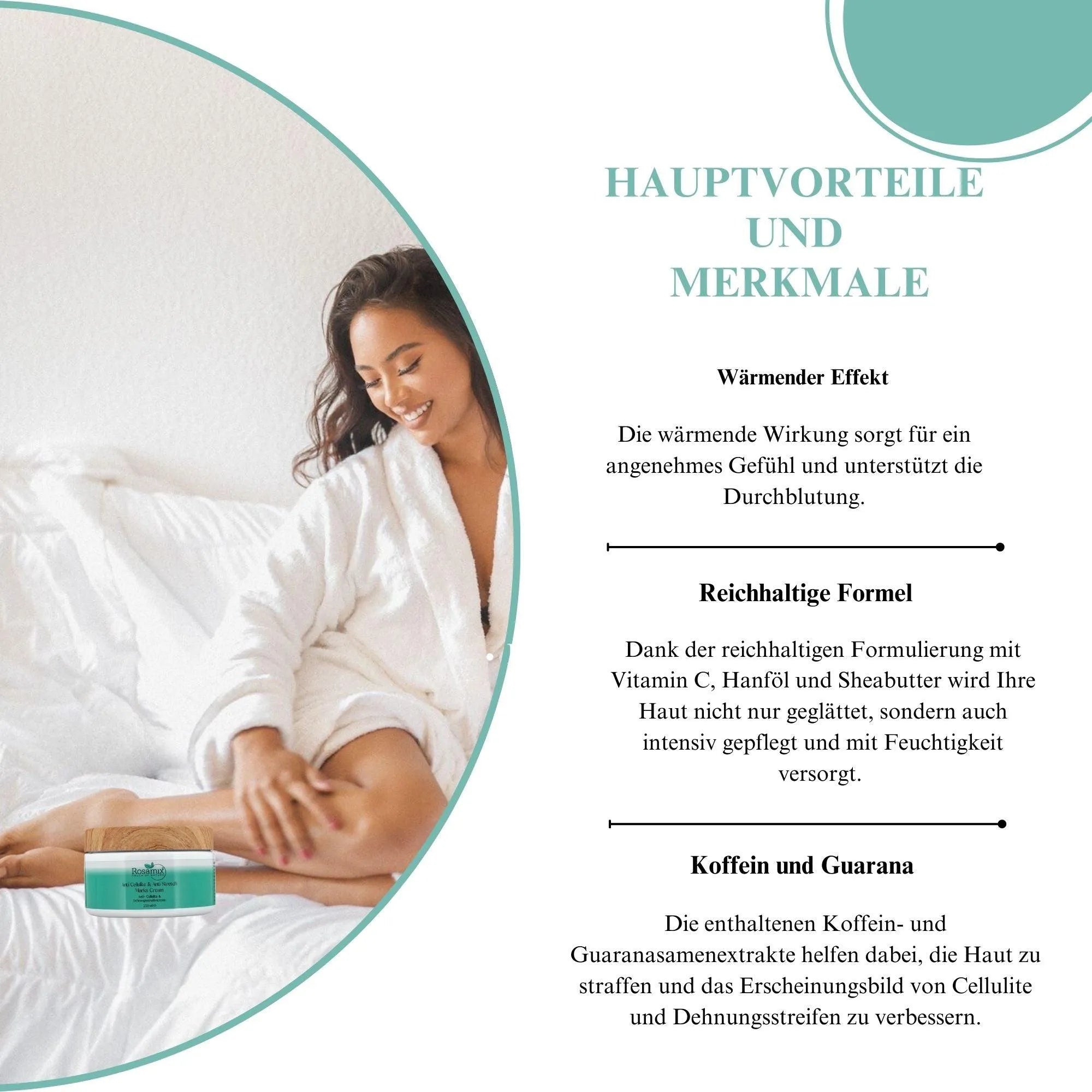 STARK WÄRMENDE ANTI-CELLULITE CREME - ROSAMIX DE