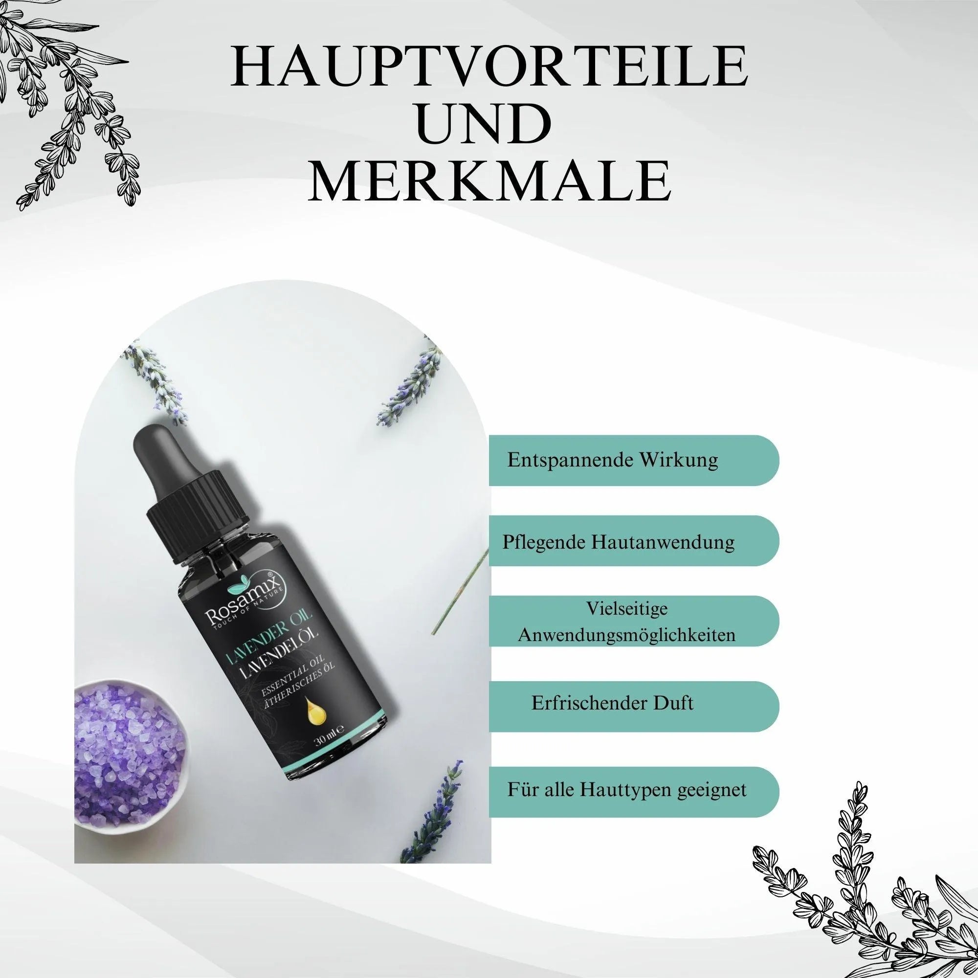 LAVENDELÖL - ROSAMIX DE