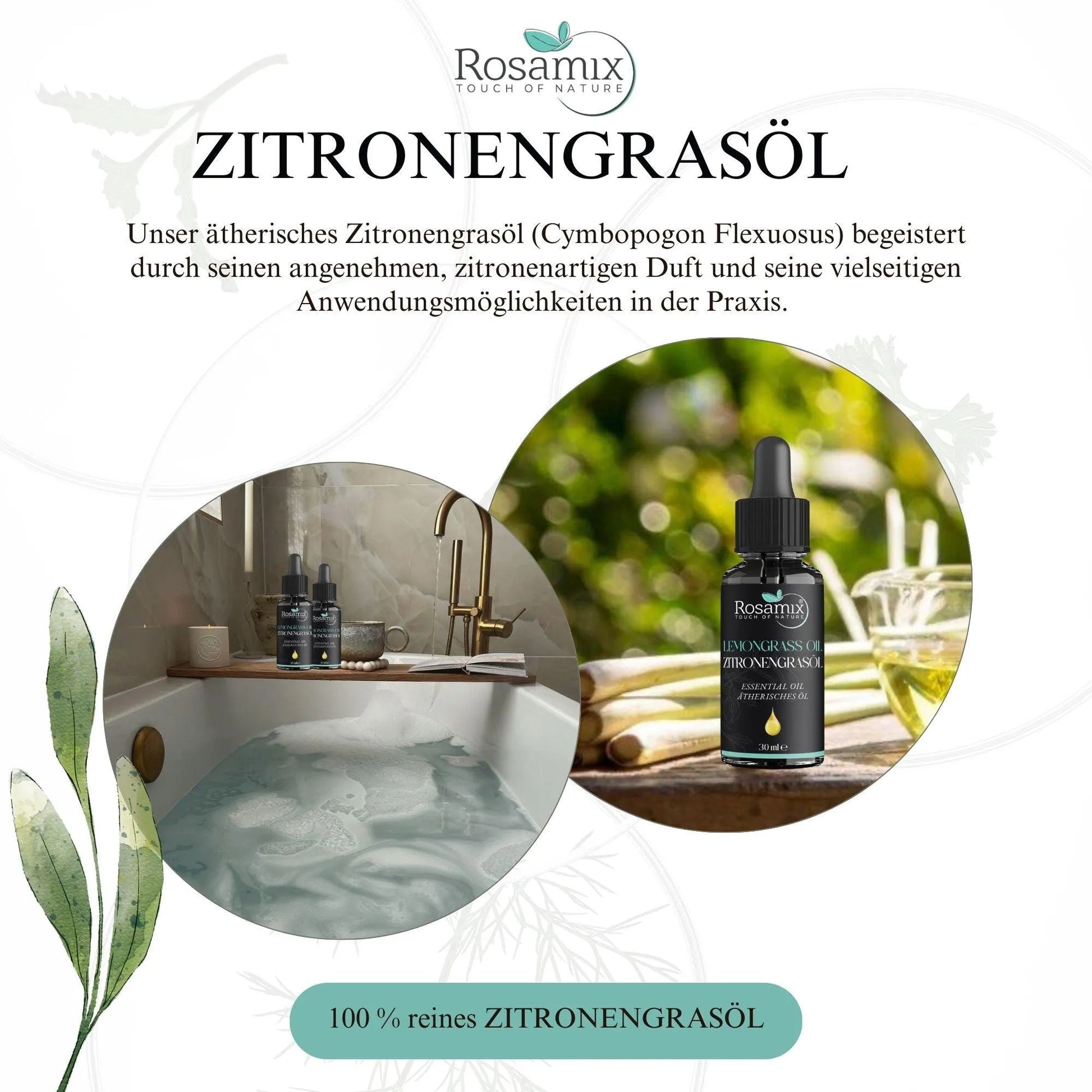 ZITRONENGRASÖL - ROSAMIX DE