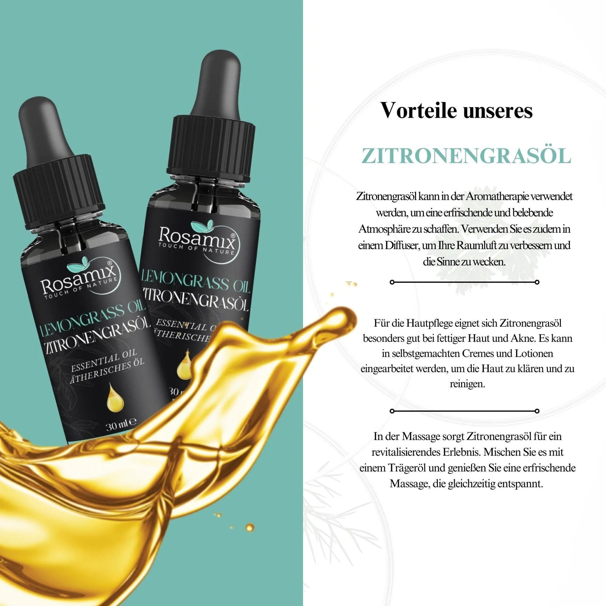 ZITRONENGRASÖL - ROSAMIX DE