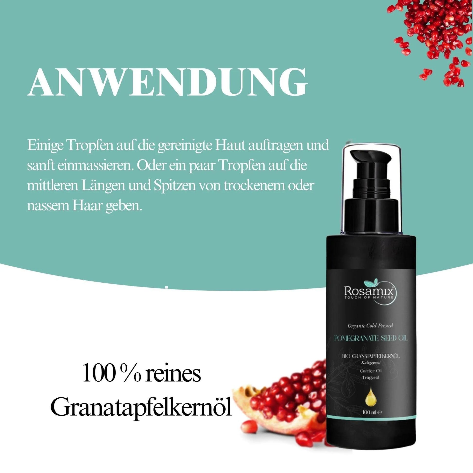 BIO GRANATAPFELKERNÖL KALTGEPRESST - ROSAMIX DE