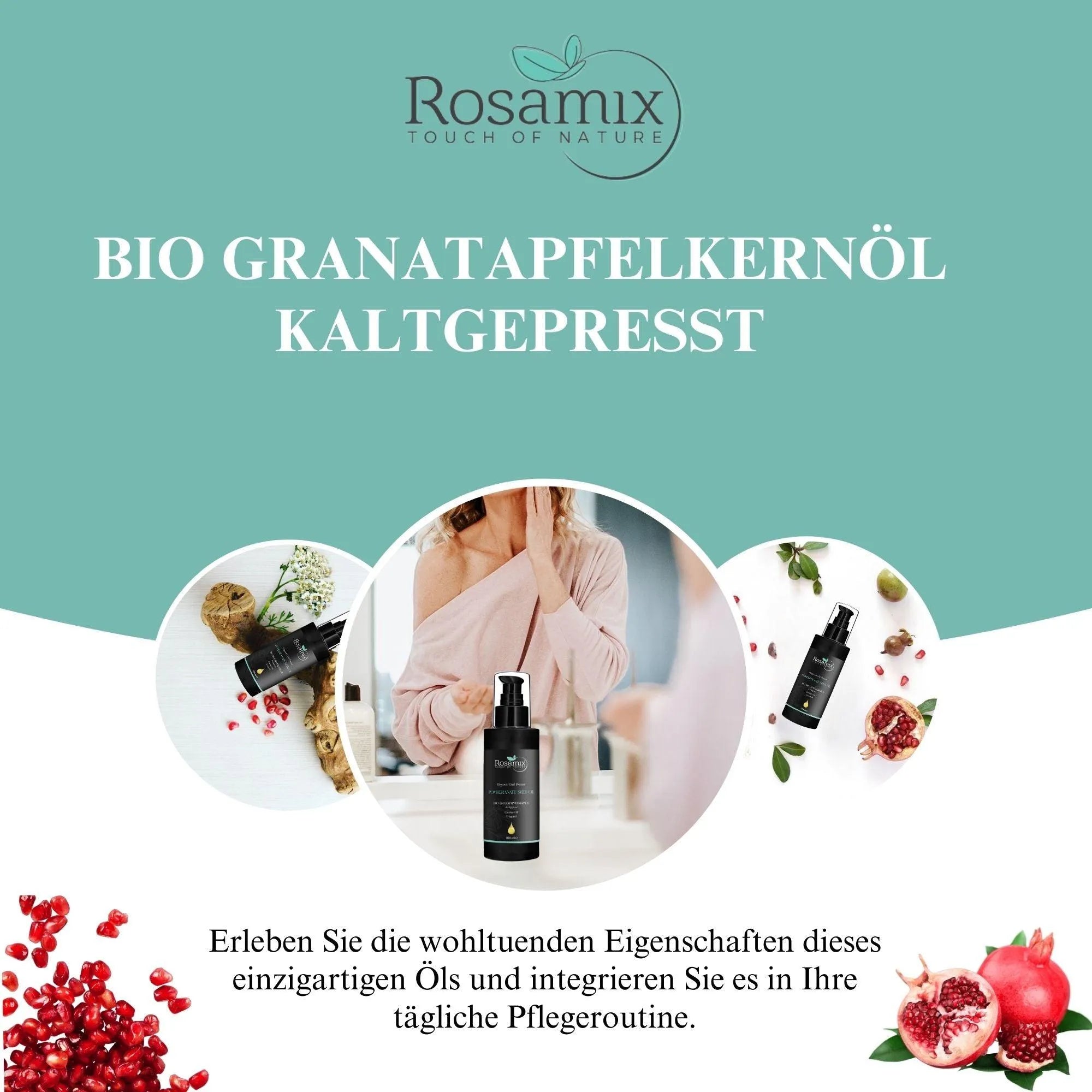 BIO GRANATAPFELKERNÖL KALTGEPRESST - ROSAMIX DE