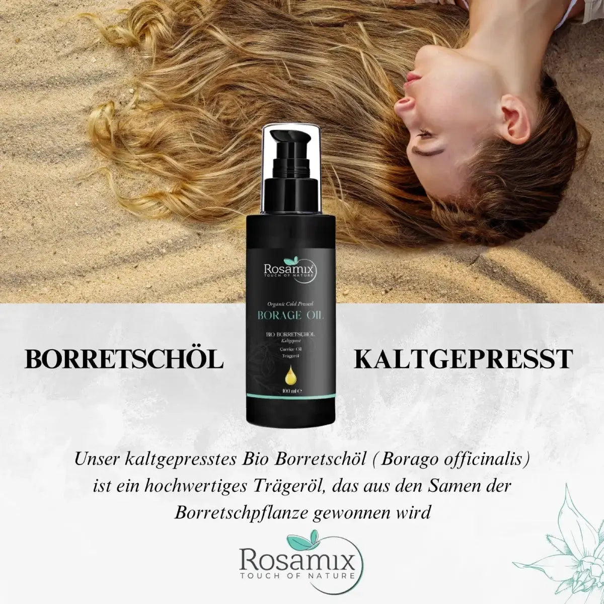 BIO BORRETSCHÖL KALTGEPRESST - ROSAMIX DE