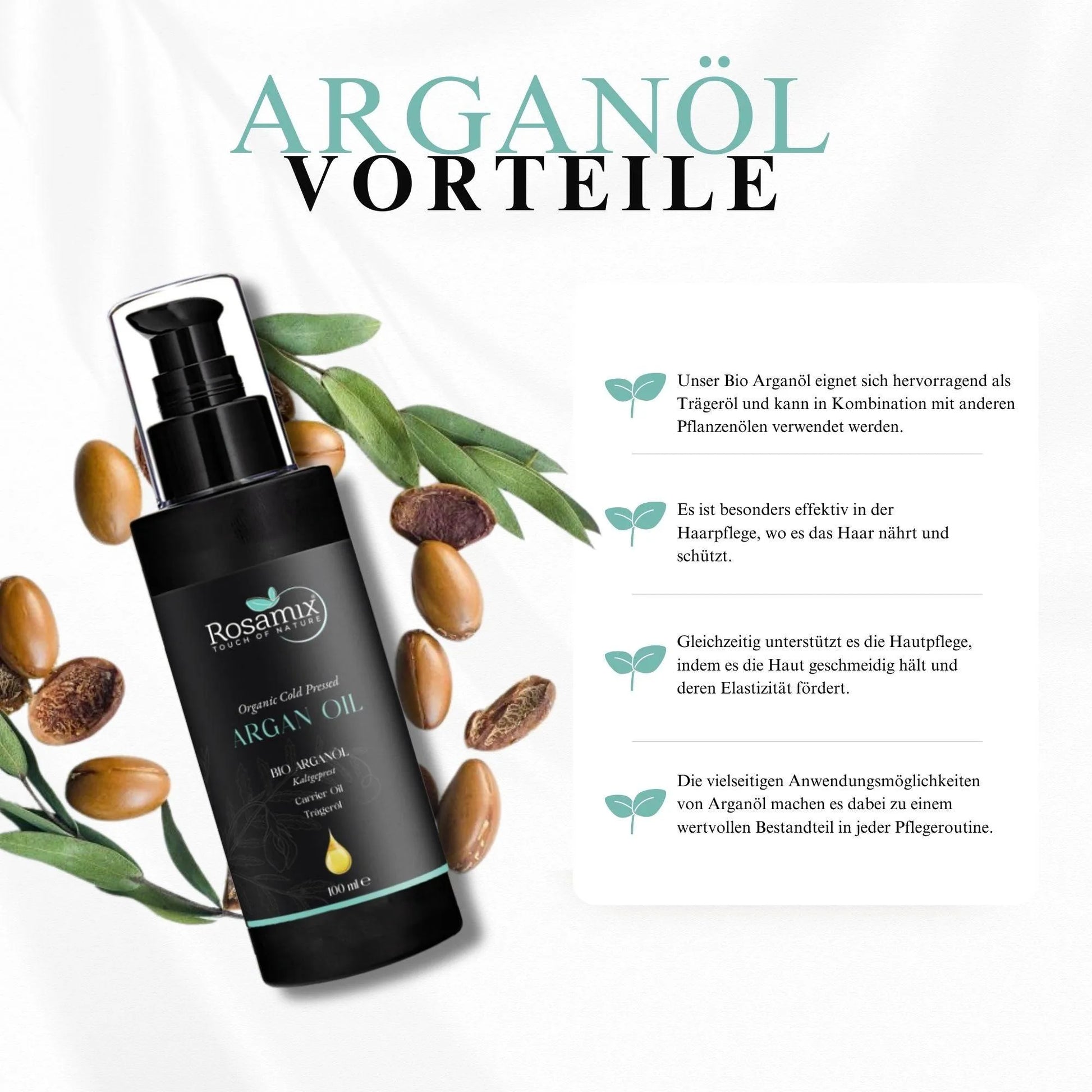 BIO ARGANÖL KALTGEPRESST - ROSAMIX DE