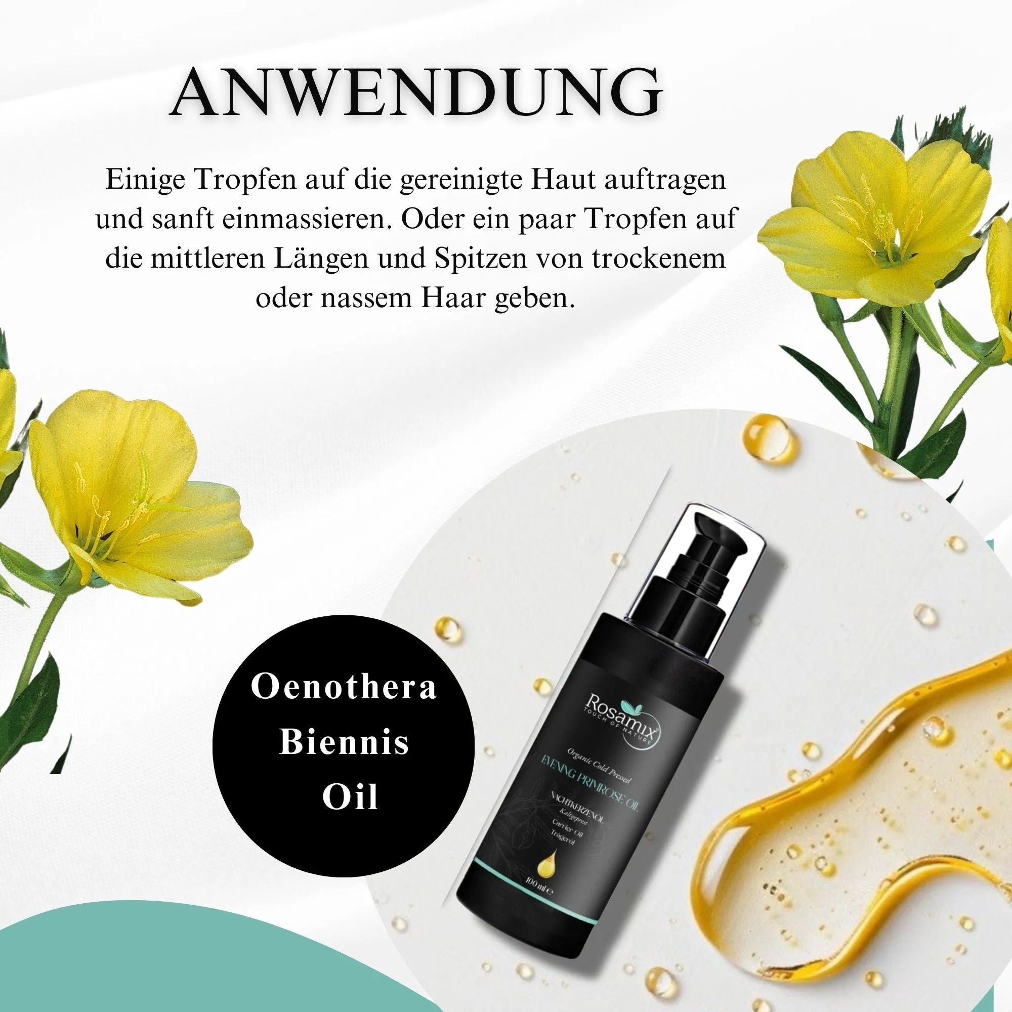 BIO NACHTKERZENÖL KALTGEPRESST - ROSAMIX DE