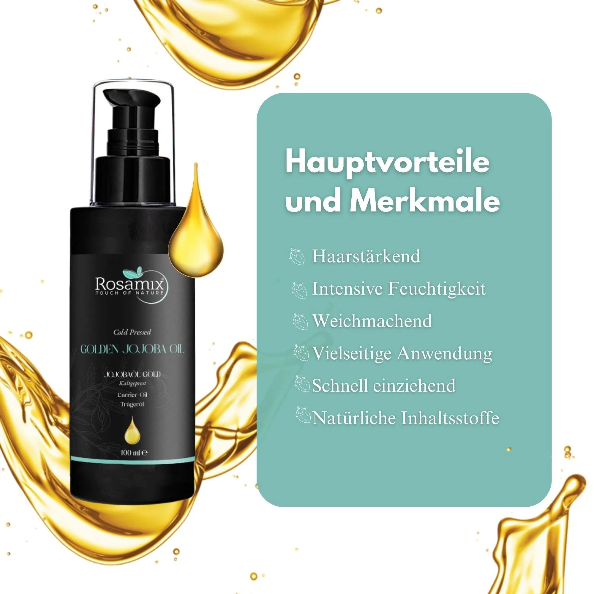 JOJOBAÖL GOLD KALTGEPRESST - ROSAMIX DE
