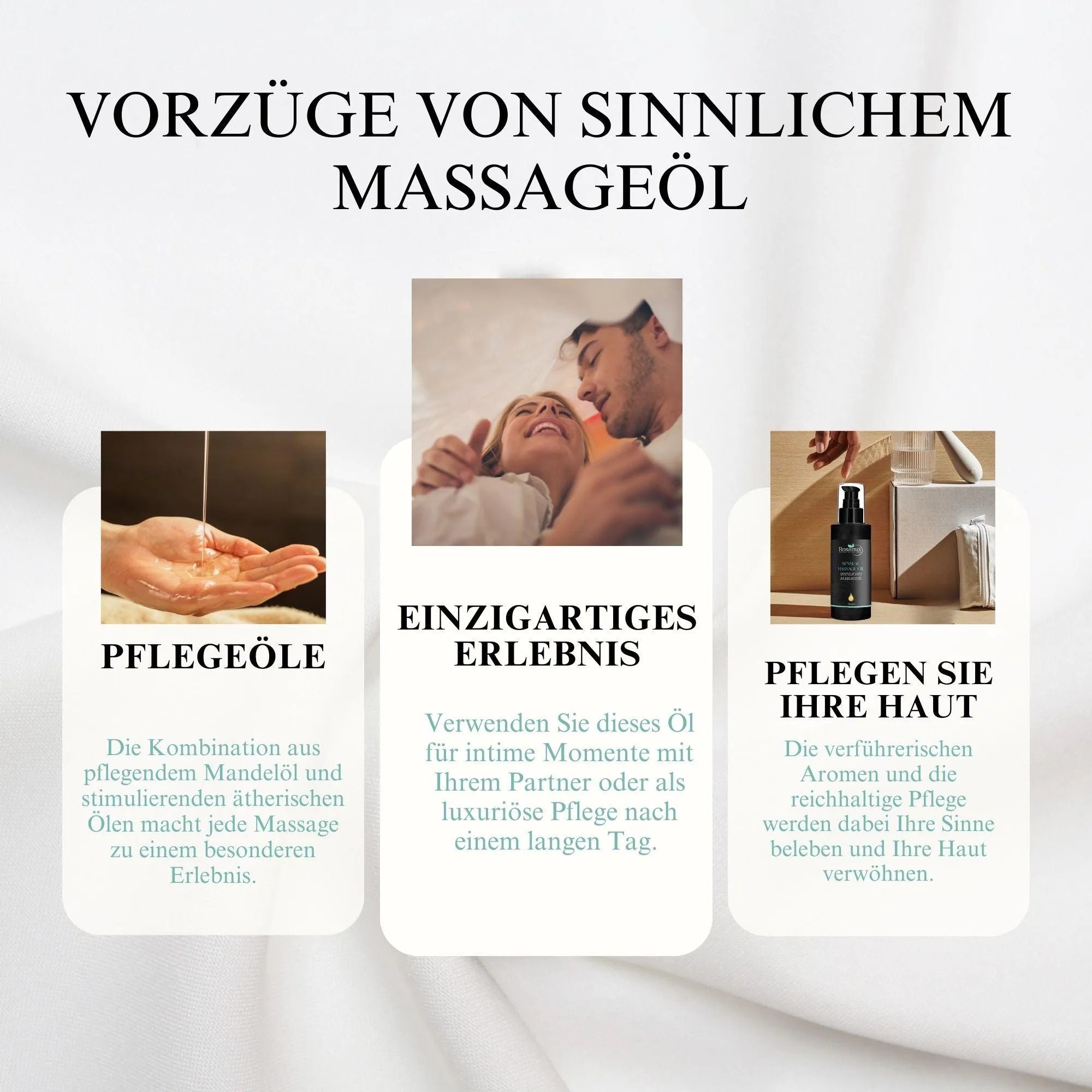 SINNLICHES MASSAGEÖL - ROSAMIX DE