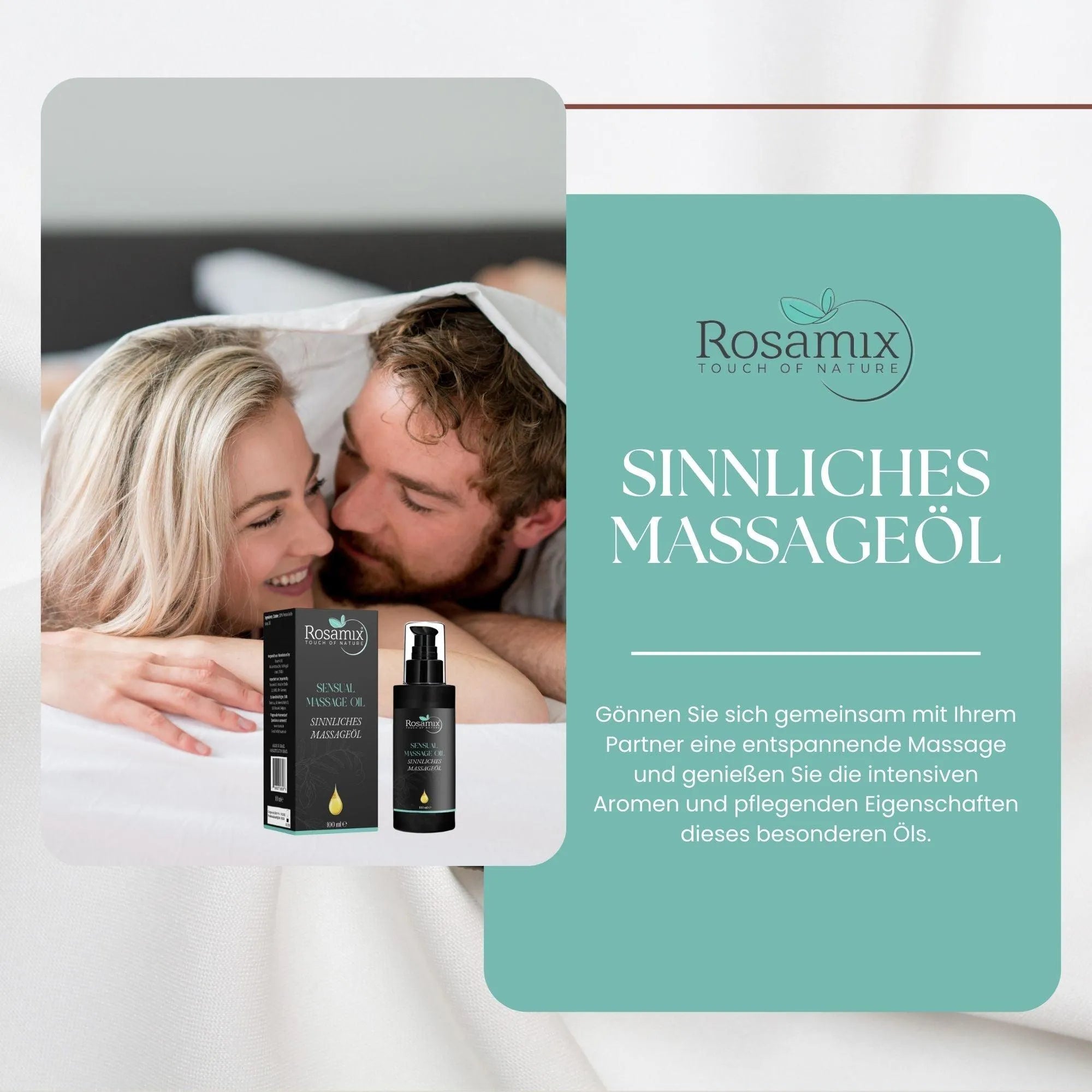 SINNLICHES MASSAGEÖL - ROSAMIX DE