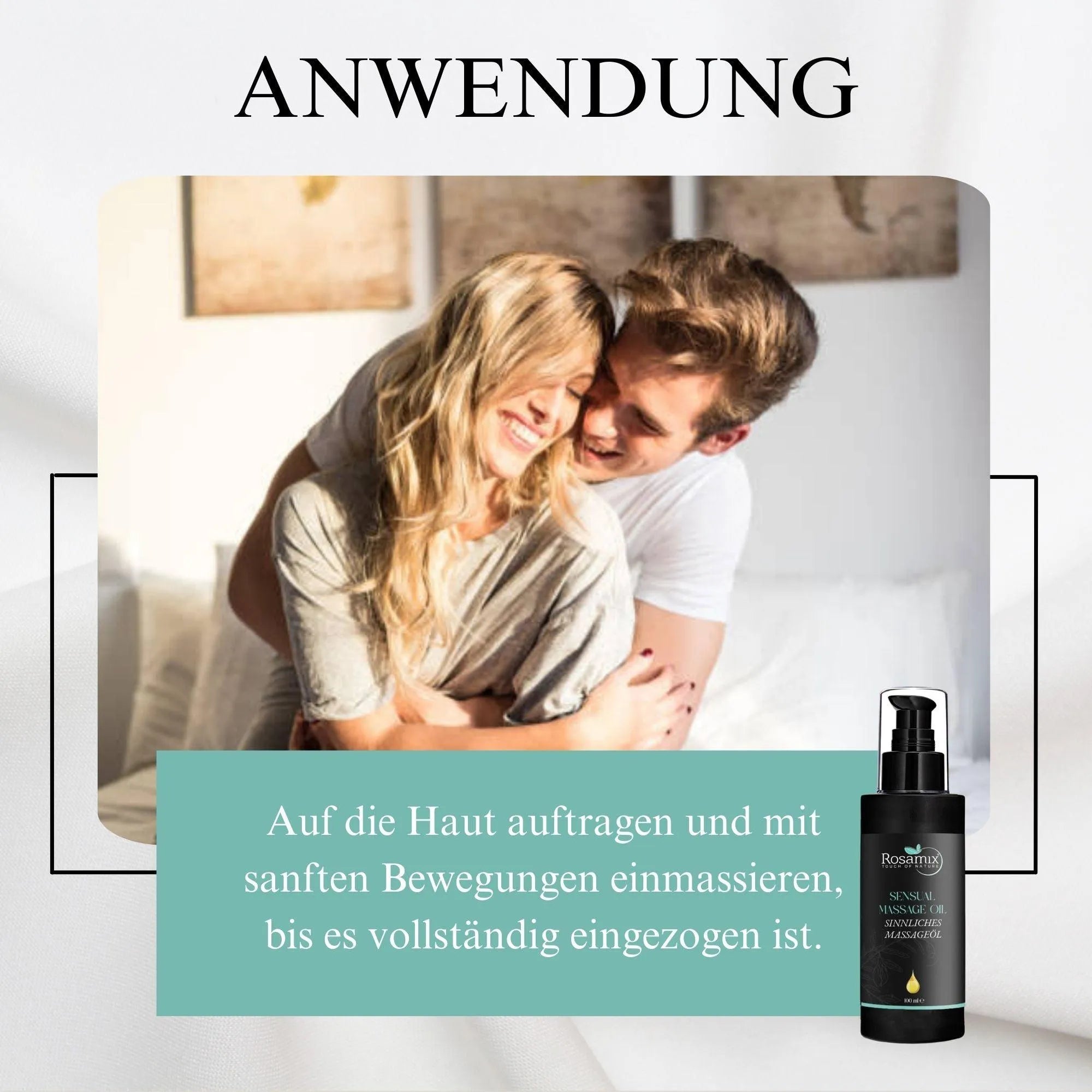 SINNLICHES MASSAGEÖL - ROSAMIX DE