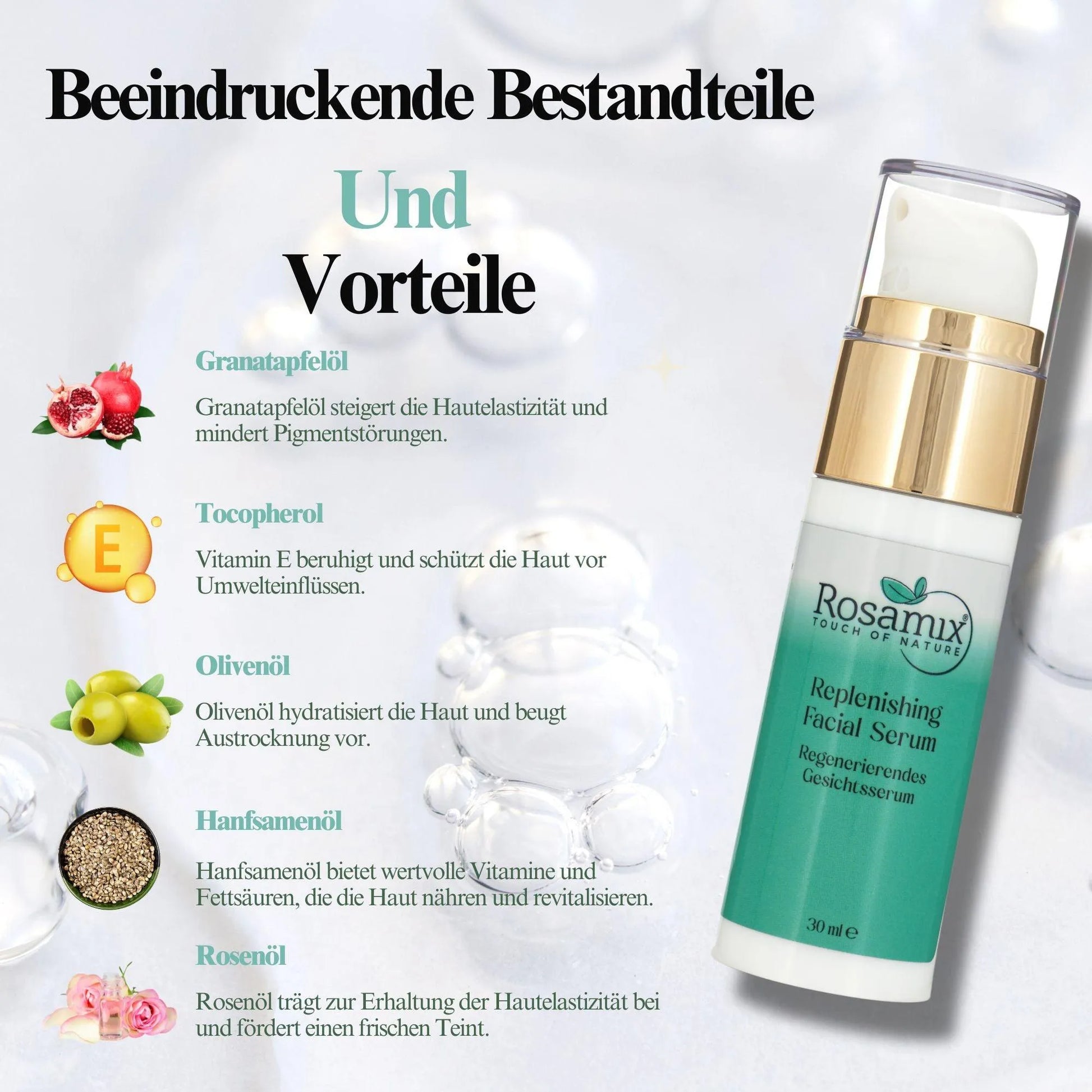 REGENERIERENDES GESICHTSSERUM - ROSAMIX DE