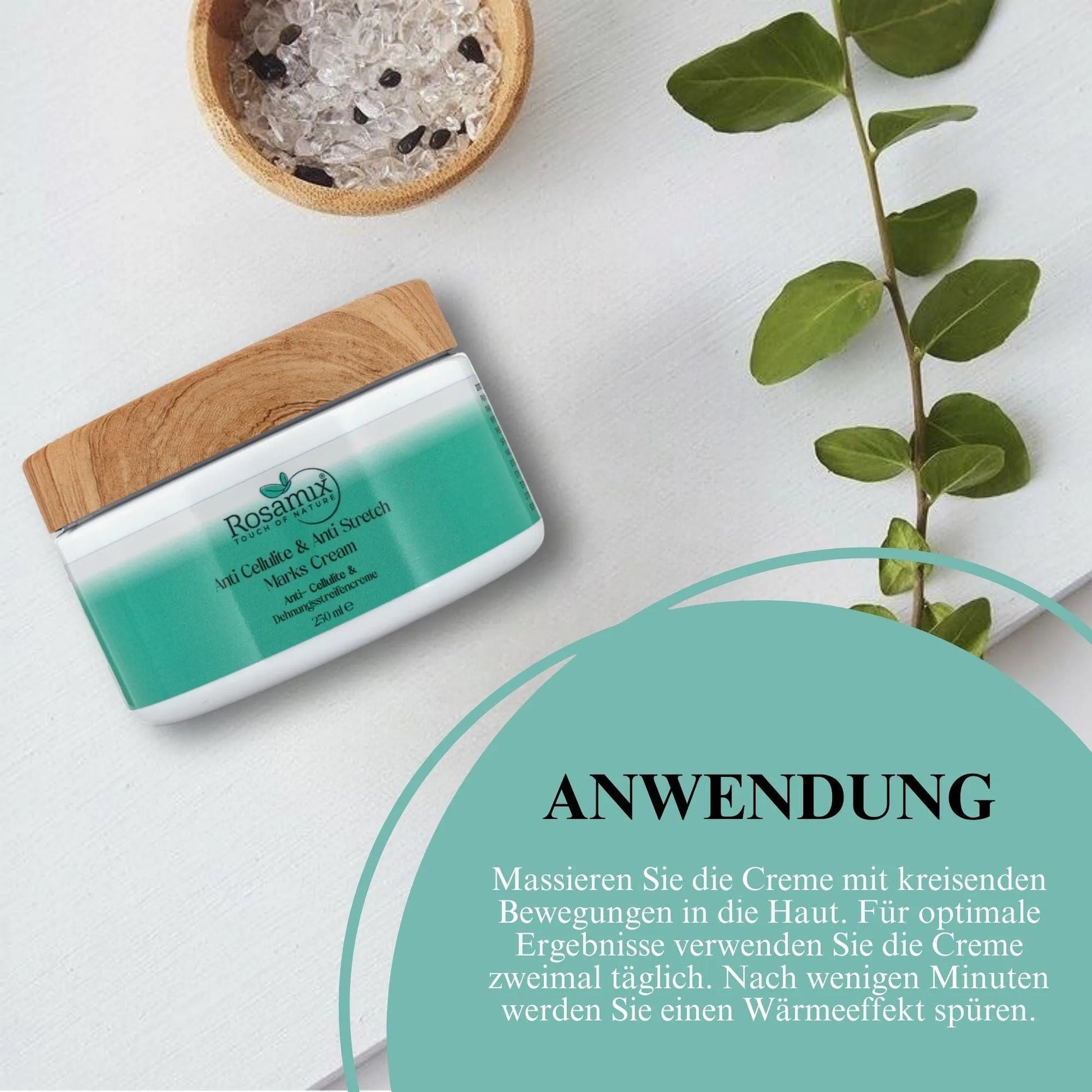 STARK WÄRMENDE ANTI-CELLULITE CREME - ROSAMIX DE