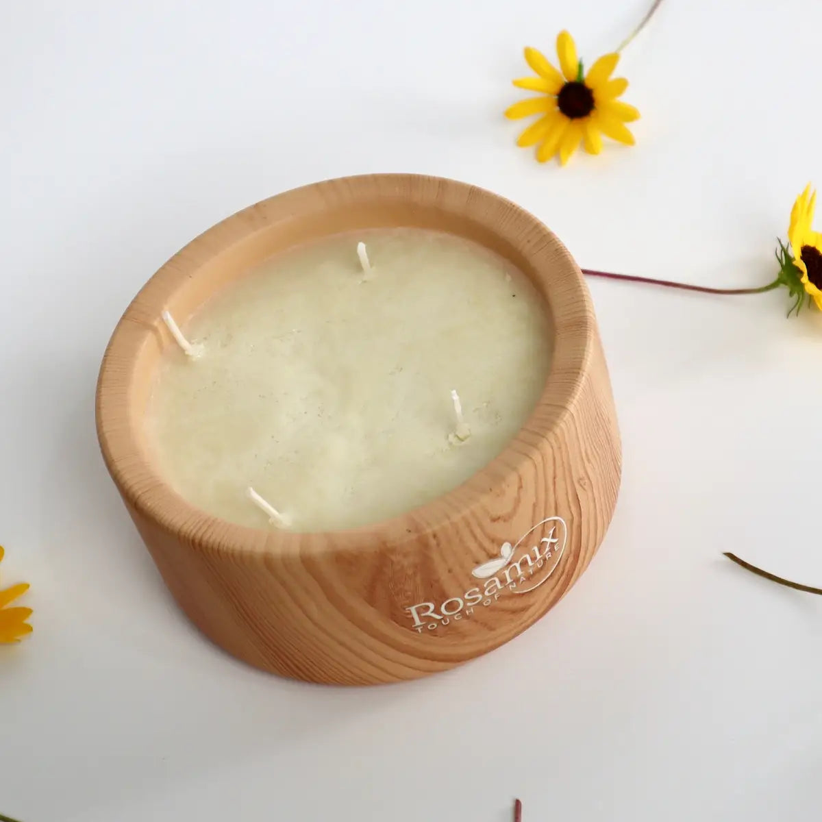 Meditation Sojawachskerze (320g Kerze) - ROSAMIX DE