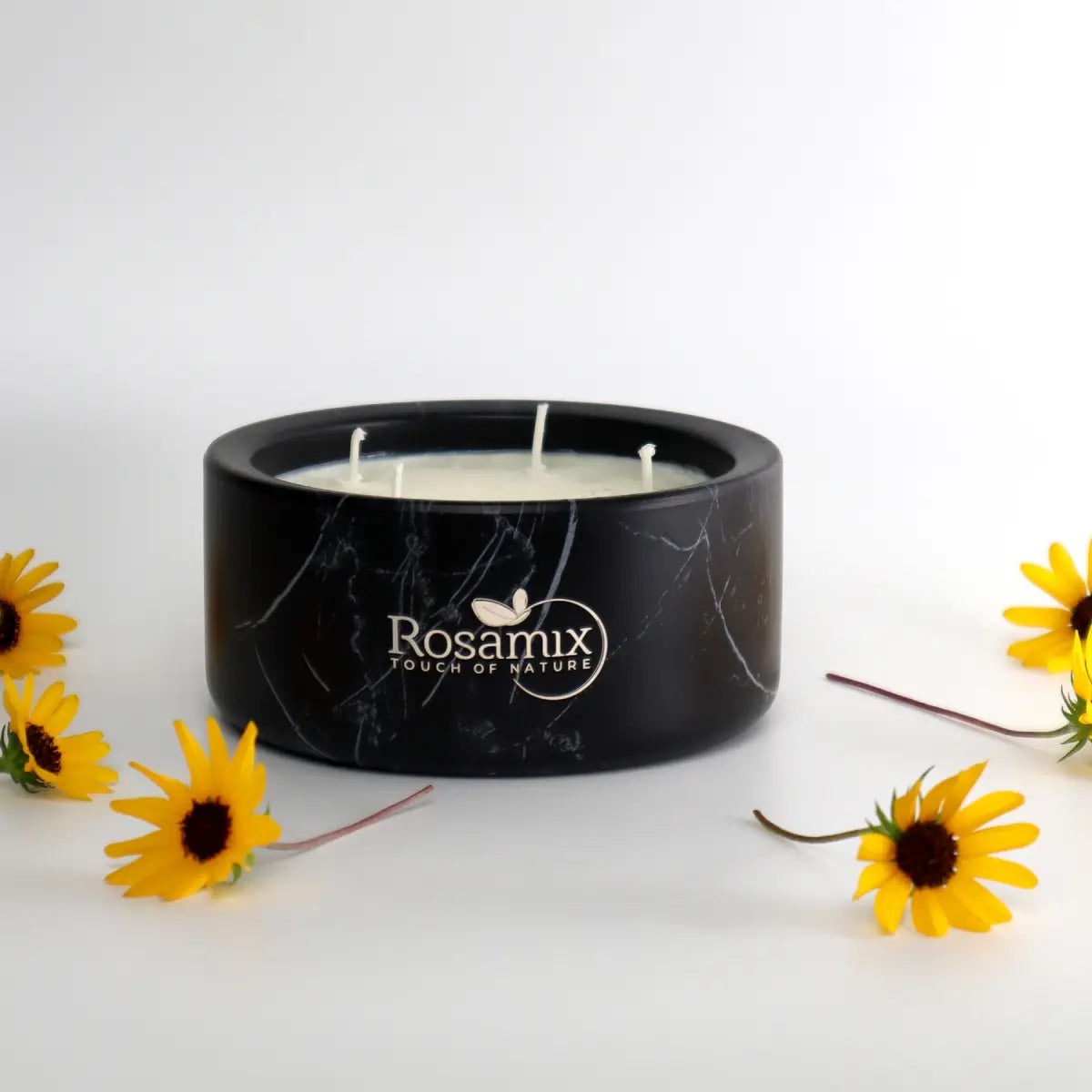 Entspannende Sojawachskerzen (320g Kerze) - ROSAMIX DE