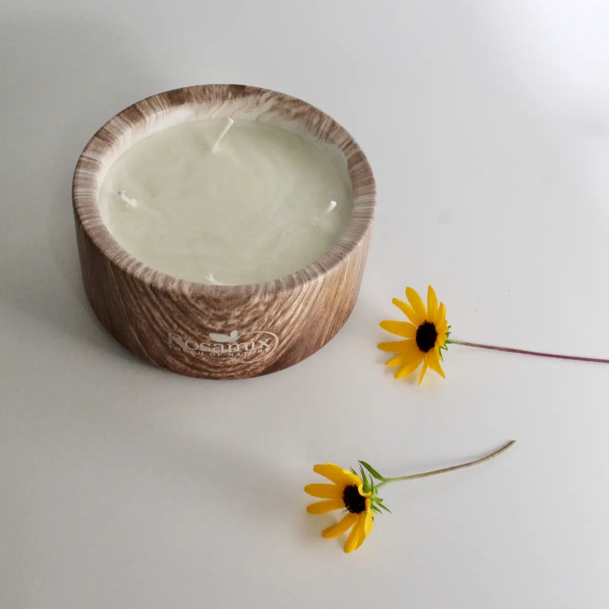 Erfrischend Sojawachskerze (320g Kerze) - ROSAMIX DE