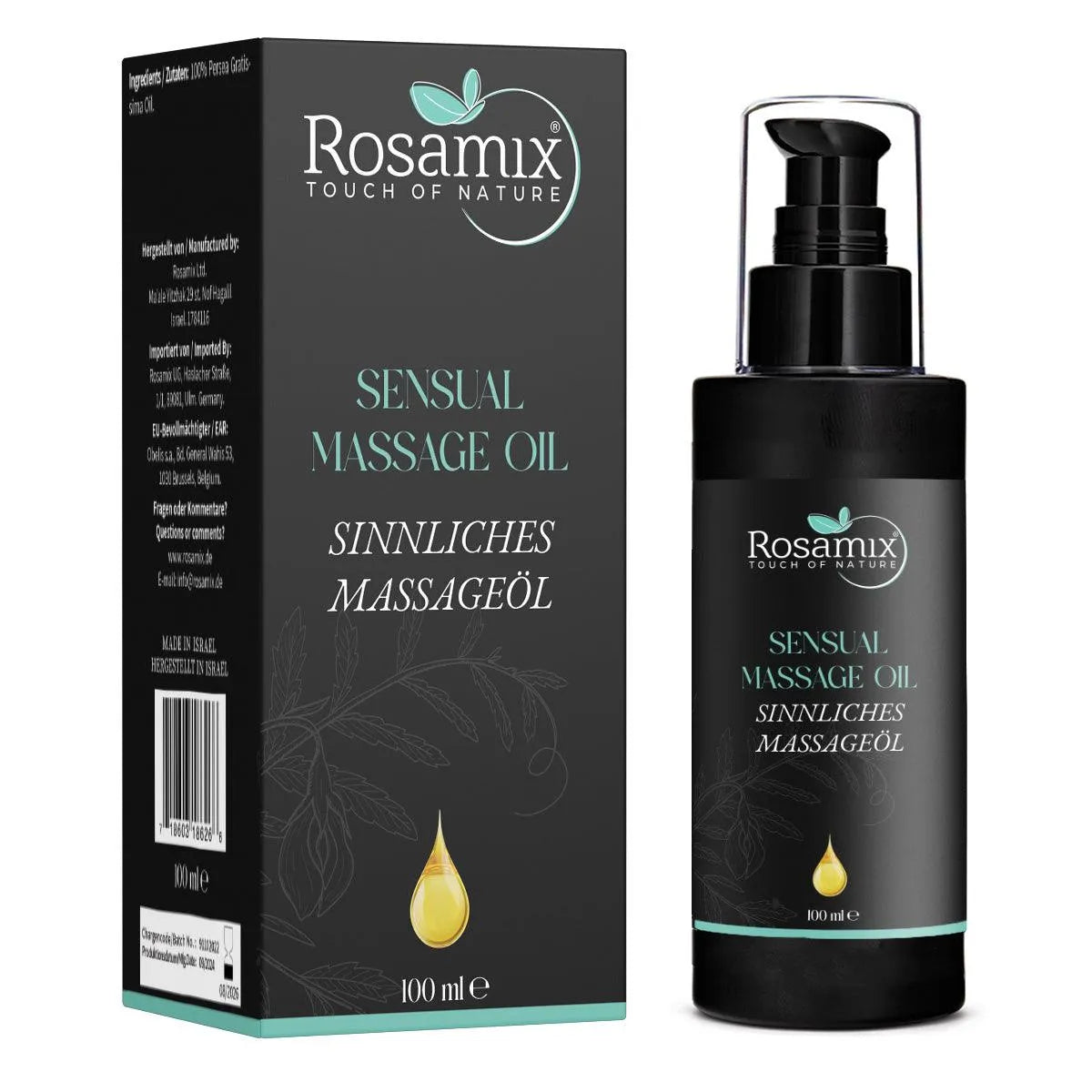 SINNLICHES MASSAGEÖL - ROSAMIX DE